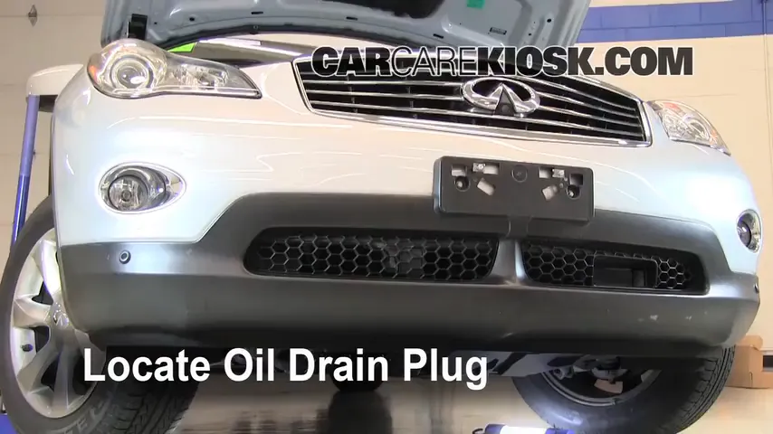 2008 Infiniti EX35 Journey 3.5L V6 Oil Change Oil and Oil Filter